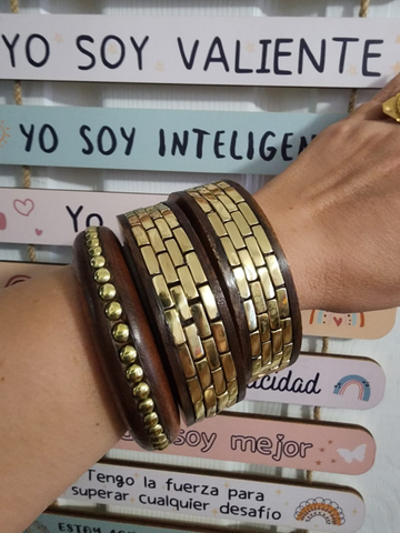 Pulsera Madera Ladrillo