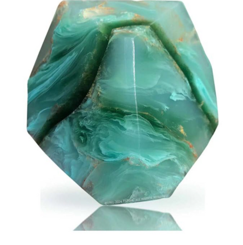 Jade Soap gemstone - Cucumber melon spice