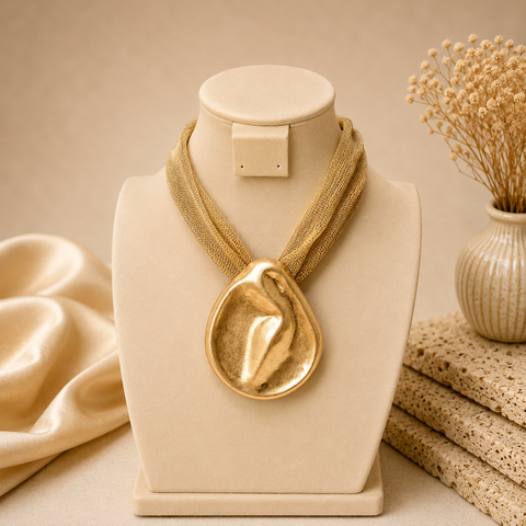 Collar Maya Gota Oro