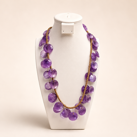 Collar árbol de uvas