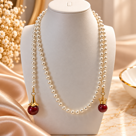 Collar Campillara Perla