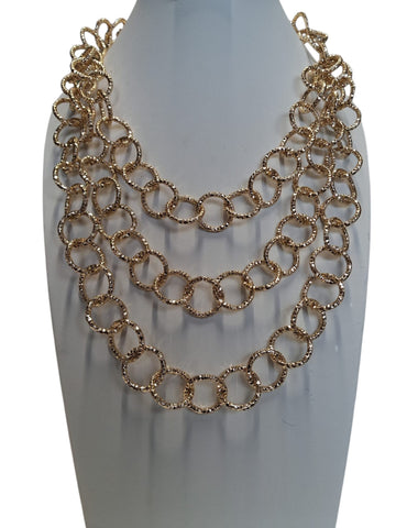 Collar capas tono Oro