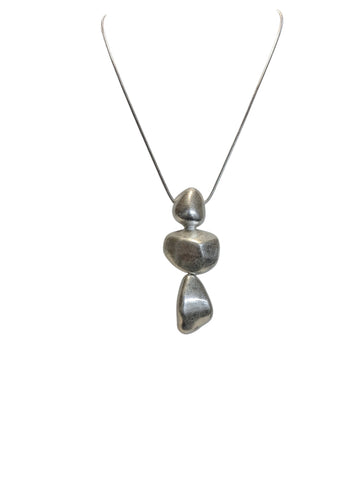 Collar piedra mate