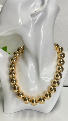 101-Collar balines Oro